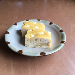 糖質オフ♪おからりんごケーキ